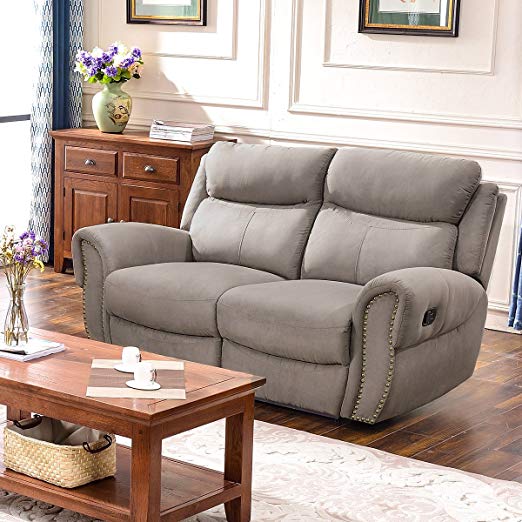 Harper & Bright Designs Sectional Sofa Set Including Chair, Loveseat and 3-Seat Sofa Recliner (Loveseat)