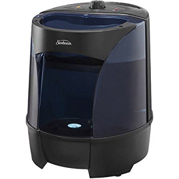 Sunbeam Warm Mist Humidifier SWM6000-BWM, Black