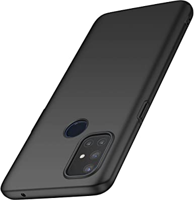 anccer Compatible with Oneplus Nord N10 5G Case [Colorful Series] [Ultra-Thin] [Anti-Drop] Premium Material Slim Full Protective Cover (Black)