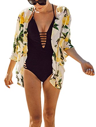 Yonala Summer Womens Beach Wear Cover up Swimwear Beachwear Bikini