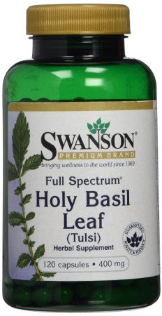 Full Spectrum Holy Basil Leaf Tulsi 400 mg 120 Caps