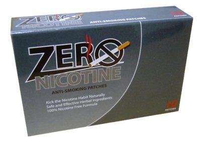 Zero Nicotine Patches - Kick the Nicotine Habit Naturally, 10 patches,(EyeFive)