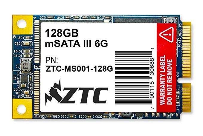 ZTC 128GB Bulwark V2 mSATA 6G 50mm Enhanced SSD Solid State Drive Model ZTC-MS001-128G