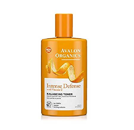 Avalon Organics Intense Defense Balancing Toner, 8.5 Fluid Ounce