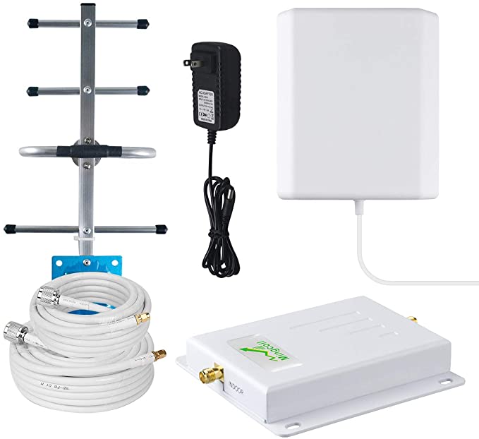 Verizon Cell Phone Signal Booster 4G LTE Verizon Signal Booster 700Mhz Band 13 Cell Phone Signal Amplifier Repeater for Home Use -Faster Data Speed