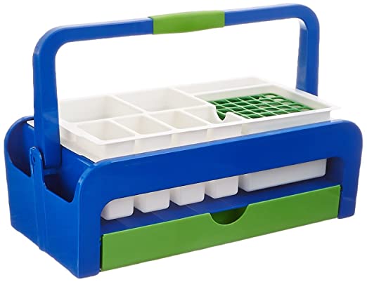Heathrow Scientific HD2200B ABS Multipurpose Utility Tray with Two Inserts Style B