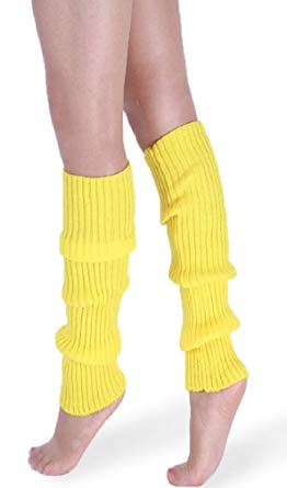 *daisysboutique* Retro Unisex Adult Junior Ribbed Knitted Leg Warmers