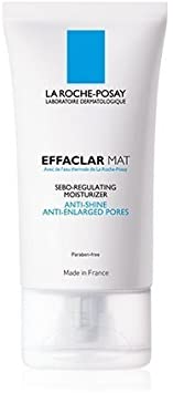 LA ROCHE-POSAY EFFACLAR MAT 40ml , Sebo-regulating moisturiser. Anti-shine, anti-enlarged pores. Reduce pores and sebum flow. And keep skin matt. Product of France