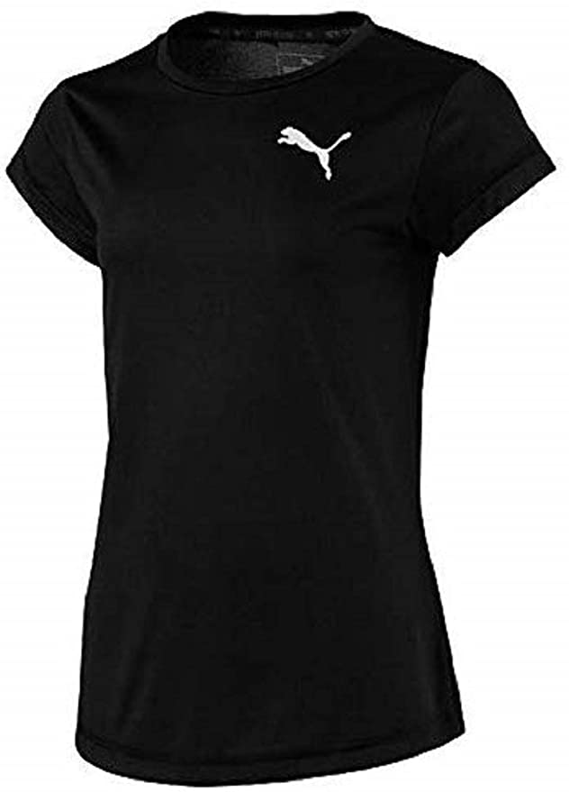 Puma Girl's Plain Regular fit T-Shirt