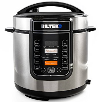 7-in-1 Multi-Use Programmable Pressure Cooker, Slow Cooker, Rice Cooker, Steamer, Saute Yogurt Maker and Warmer