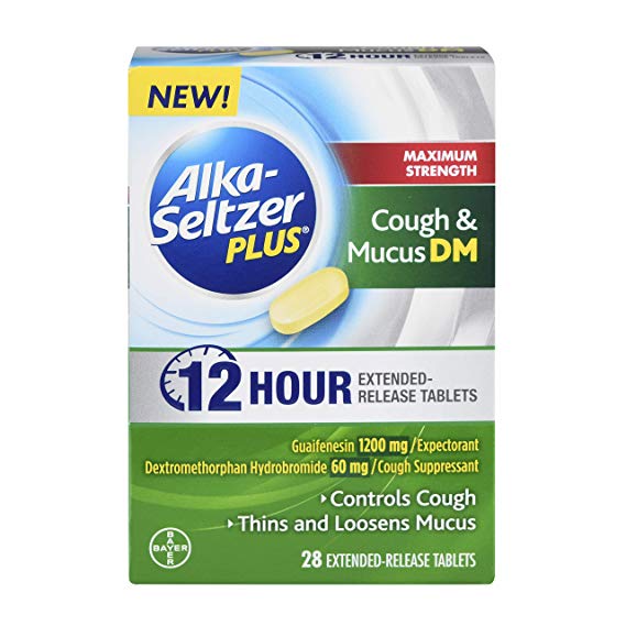 Alka Seltzer Plus Max Strength Cough and Mucus, 28 Count