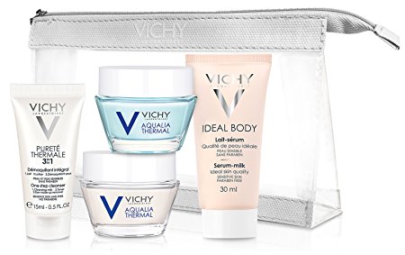 Vichy Hyaluronic Acid Intense Hydration Skin Care Mini Gift Set, Net wt. 2.5 fl. oz.