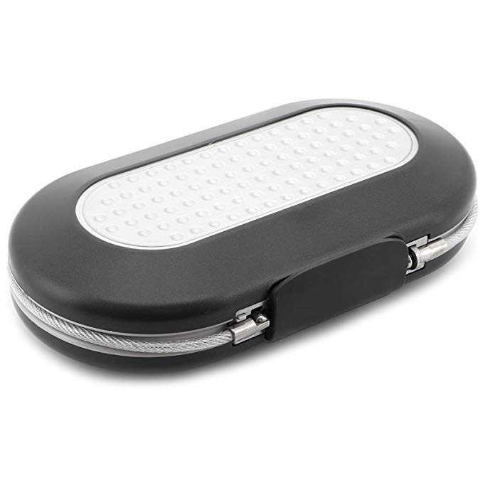 Safe space Combination travel lock box with cable - Secure your belongings while travels