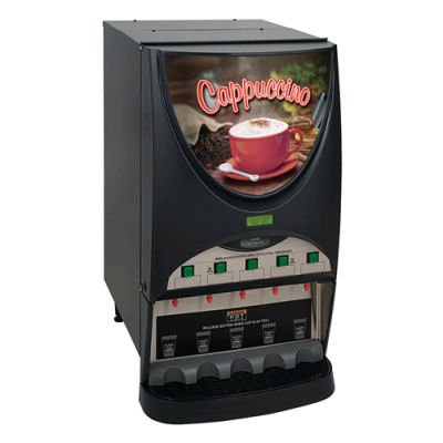 Bunn 38100.0010 iMix-5 S Plus Instant Iced Coffee Machine with 5 Hoppers