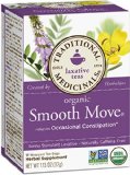 Traditional Medicinals Organic Smooth Move Tea 16 Tea Bags Pack of 6