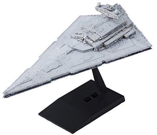 Japan Action Figures - Vehicle model 001 Star Wars Star Destroyer PlasticAF27 by Bandai