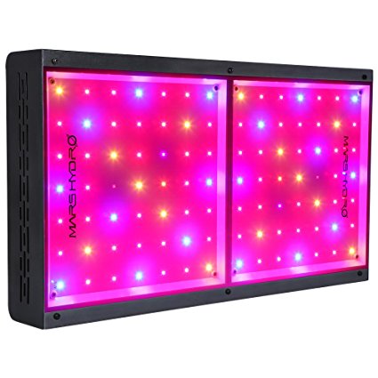 MARSHYDRO ECO 200W LED Grow Light Full Spectrum for Hydroponic Indoor Plants Growing Veg and Flower
