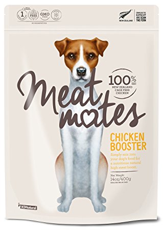 Natural Premium Dog Food Topper By Meat Mates, Made in New Zealand - The Perfect Grain Free, Healthy, Hypoallergenic Limited Ingredients Booster For All Dog Types - Raw, Freeze Dried Mixer