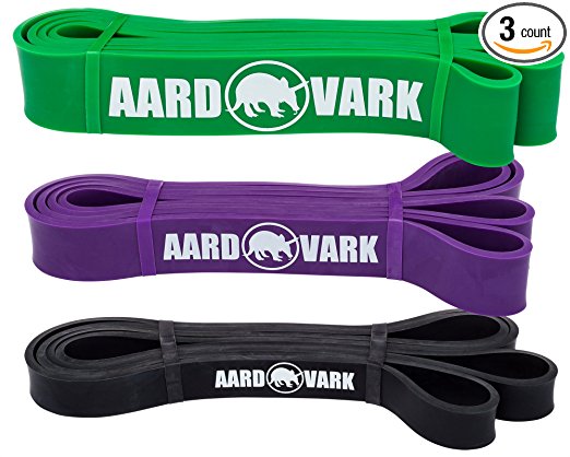 Pull Up Bands by AARDVARK- 41" Loop Resistance Bands for Pullup Assist, Excercise, and Physical Therapy