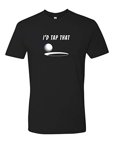Panoware Men's Funny Golf T-Shirt | I'd Tap That