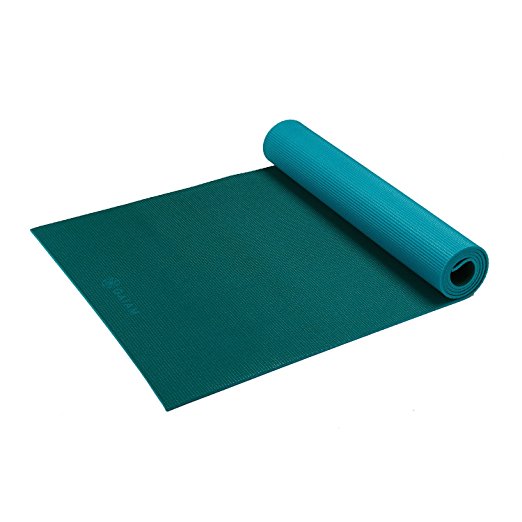 Gaiam Premium Solid Two-Sided Yoga Mat