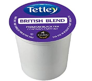 Tetley K-Cup Portion Pack for Keurig Brewers, British Blend, 24 Count