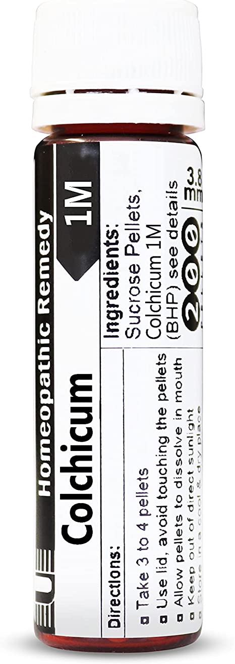 Colchicum Autumnale 1M Homeopathic Remedy, 200 Pellets, Urenus