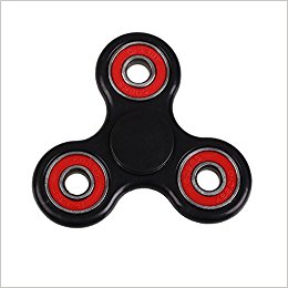 Anself Tri Fidget Hand Finger Spinner Spin Widget Focus Toy EDC Pocket Desktoy Triangle Spinner Gift for ADHD Children Adults Relieve Stress Anxiety