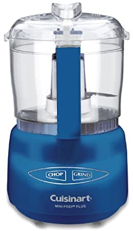 Cuisinart DLC-2ADB Mini-Prep Plus Food Processor, Dark Blue