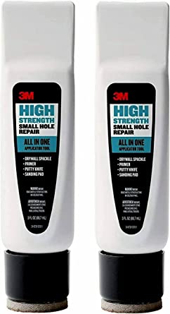 3M High Strength Small Hole Repair, All in One Applicator Tool, 2-Pack