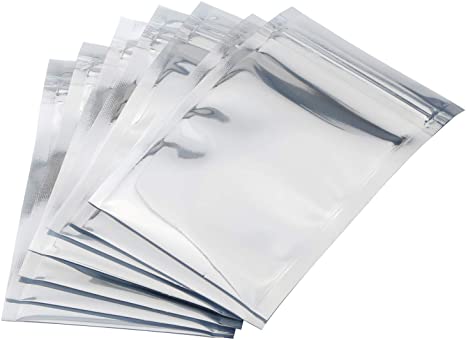 Ellbest 200pcs Antistatic Bag 2.75x4.33 inch Static-Free Storage Resealable Bag for SSD HDD and Other Electronic Devices
