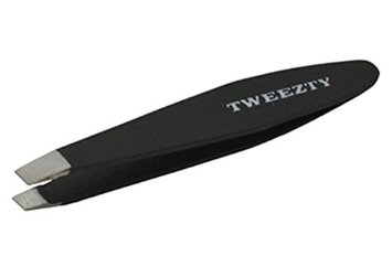 Tweezty Mini Slant Tweezers black
