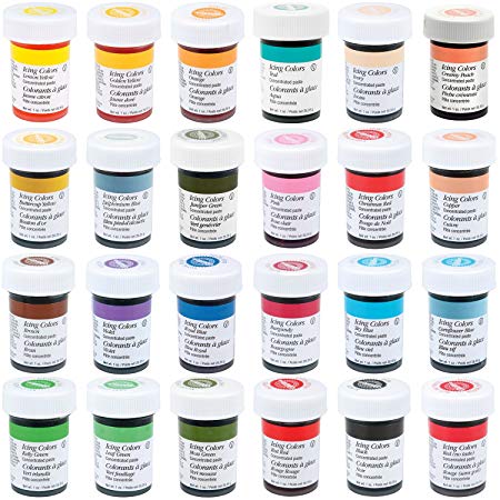 Wilton Master 24 Icing Color 1-Ounce Set