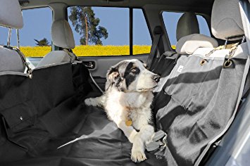 Lyzzo Extra Strong Dog Hammock Seat Cover - Waterproof, 100% Satisfaction Guarantee