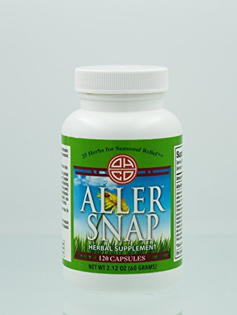 OHCO AllerSnap - Seasonal Allergy Treatment to Reduce Inflammation and Irritation Caused By Allergies - Natural and Effective Medication Formulated with 25 Herbs - Safe for All Ages {60 Capsules}