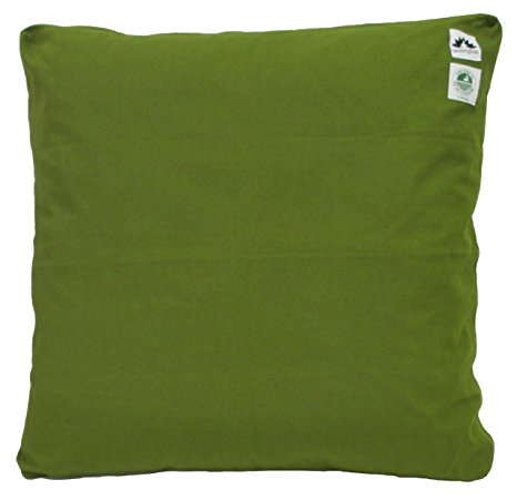 Zabuton Cushion: Kapok-filled, 100% Organic Cotton Cover Meditation Cushion