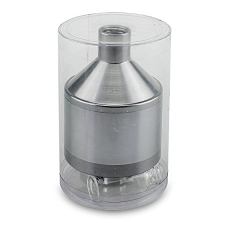 Formax420 Powder Spice Grinder Hand Mill Funnel with a Glass Jar