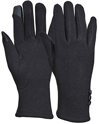 Beurlike Womens Touchscreen Texting Gloves Warm Lined Thick Winter Gloves