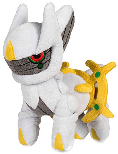 Pokemon Center Original (6.8-Inch) Stuffed Poke Plush Arceus Doll