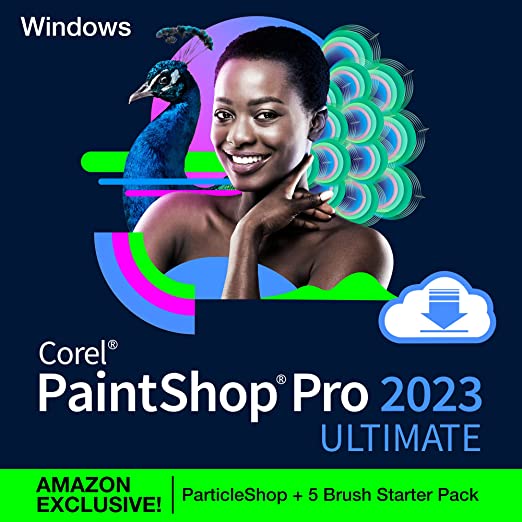 Corel PaintShop Pro 2023 Ultimate | Powerful Photo Editing & Graphic Design Software   Creative Suite [PC Download]