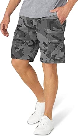 Wrangler mens Classic Relaxed Fit Stretch Cargo ShortCargo Shorts