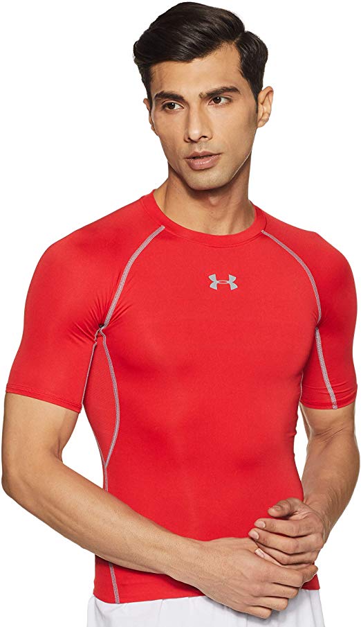 Under Armour Men's HeatGear Armour Short Sleeve Compression T-Shirt