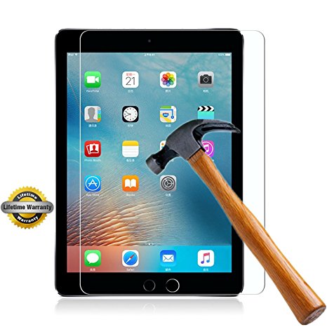 iPad Pro (12.9") Screen Protector, SOOYO(TM) Premium Tempered Glass Screen Protector (99% Clarity/Shatter-Proof/Bubble Free/Anti-Glare) for Apple iPad Pro 12.9 Inch (2015)-[1Pack]