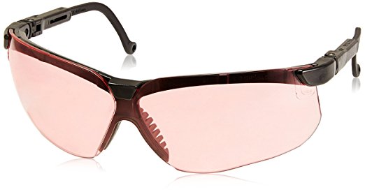 Howard Leight by Honeywell Genesis Sharp-Shooter Safety Eyewear, Vermillion Lens (R-03575)