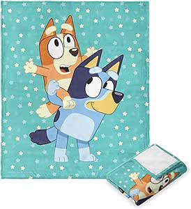 Northwest Bluey Silk Touch Throw Blanket, 50" x 60", Big Play