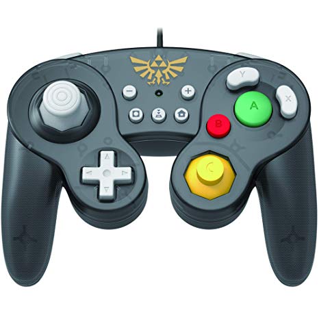 Nintendo Switch Battle Pad (Zelda) GameCube Style Controller Officially Licensed by Nintendo