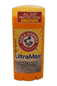 Arm and Hammer Ultramax Invisible Solid Unscented Antiperspirant and Deodorant-26 oz