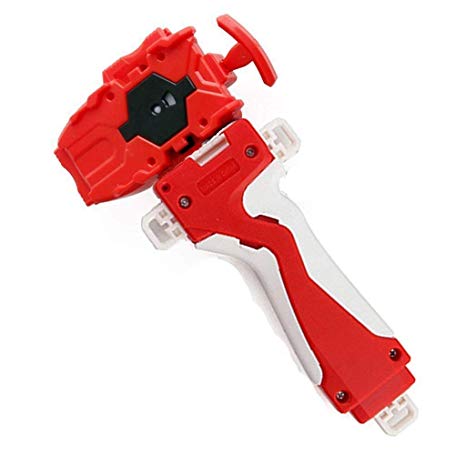 Launcher and Grip, Battling Top Burst Starter String Launcher, Strong Spining Top Toys Accessories(Red)