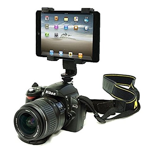 DSLR Hot Shoe Flash Camera Mount Holder for iPad mini 4/iPad mini 3 2 1