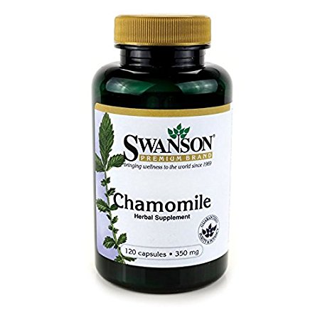 Swanson Chamomile 350 mg 120 Caps